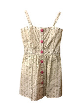 Juniors Young Women Springtime Dress Light Weight Fashionable Mini Dress Small