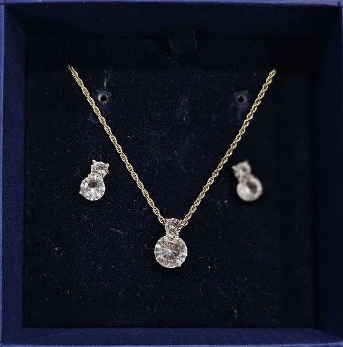 Swarovski Necklace And Earring Set - Bild 2 von 4