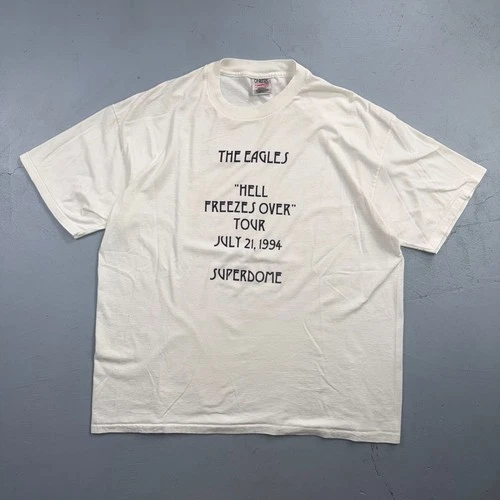 Eagles Band T Shirt Hell Freezes Over July 21 Super 1990s vintage concert t-shirt, vintage, single stitch, B+ condition