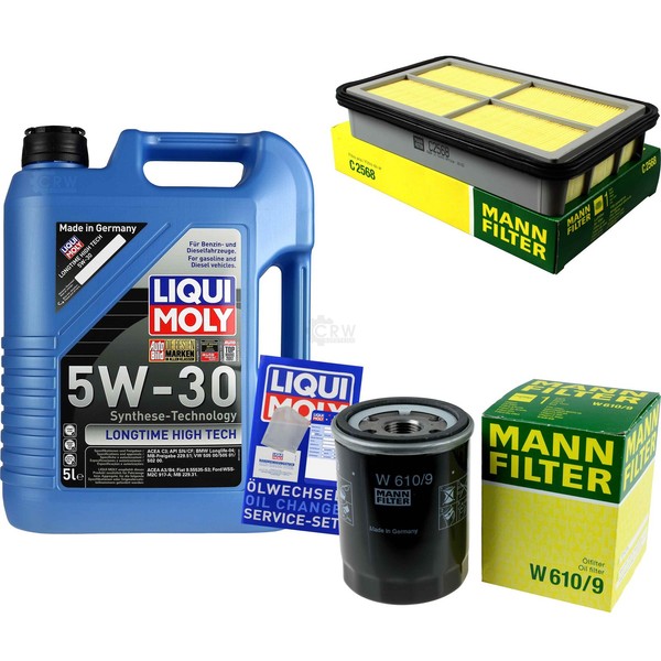 Inspektionspaket 5L Liqui Moly Longtime 5W-30 FüR Toyota Celica 1.8 16V Vt-I-image