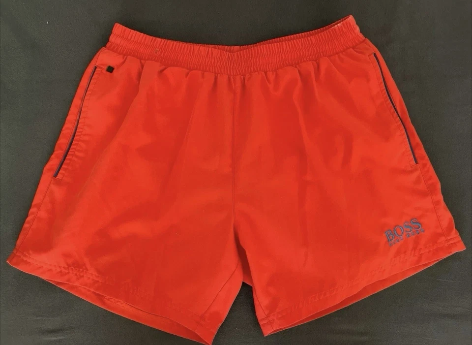 Hugo Boss Badehose Herren Gr.S Rot