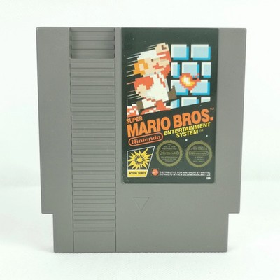 Super Mario Bros NES Nintendo Cartridge Only PAL 5 Screw