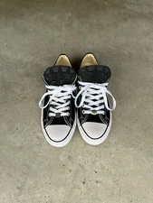 Chrome Hearts Converses Star Patches
