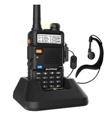Digital Handheld Radio Scanner Fire Police VHF FM EMS Ham 2 Way Transceiver Dual