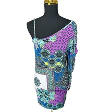 Vintage Deadstock NWT Bacci Dress Paisley Print Size Large