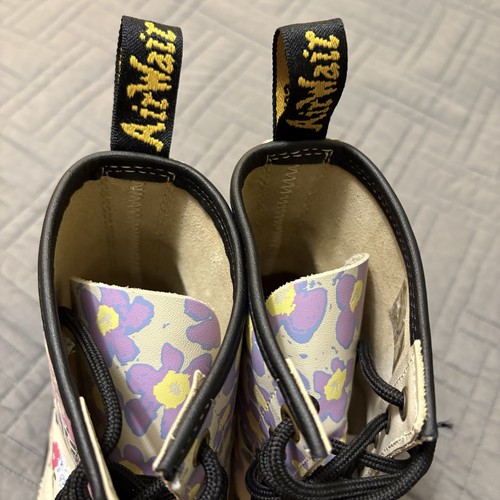 Dr. Martens 1460 Floral Mashup Backhand Stiefel Pergament Beige Größe 10 - Bild 20 von 24