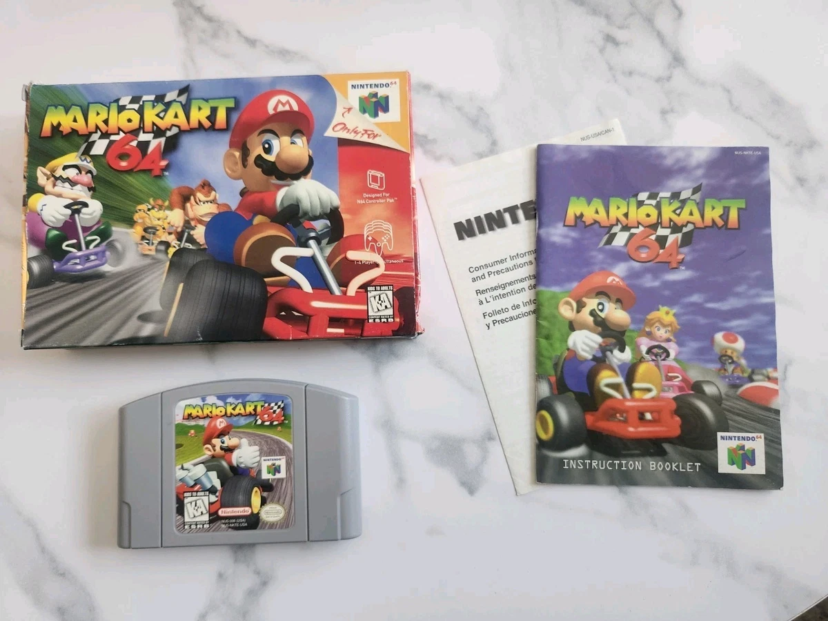 Las mejores ofertas en Mario Kart 64 juegos de video | eBay