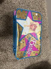 Vintage 1993 Mattel Barbie Hollywood Suitcase/Carrying Case for clothes dolls