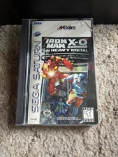 Iron Man / XO Manowar in Heavy Metal (Sega Saturn, 1997) Complete CIB
