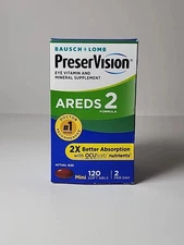 BB 2/2027 PreserVision Areds 2 Eye Vitamin and Mineral - 120 Softgels