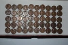 EF AU 1942 S Lincoln Wheat Cent Roll RL21