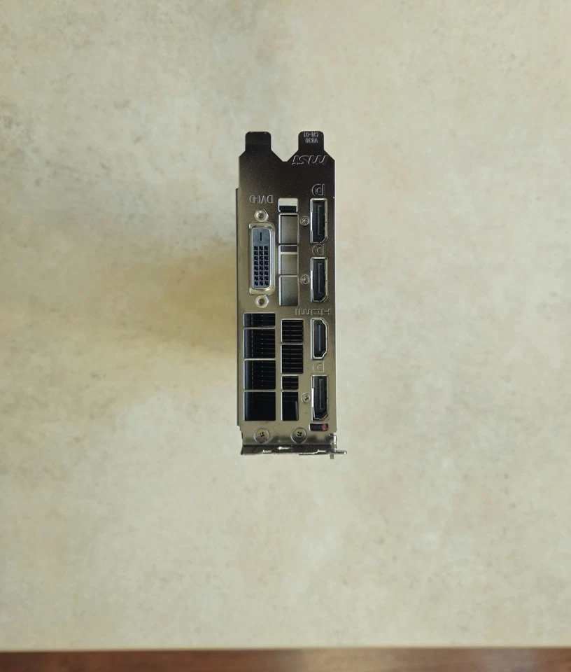 MSI NVIDIA GeForce GTX 1080 Aero OC 8GB graphics Card - Image 2 of 3