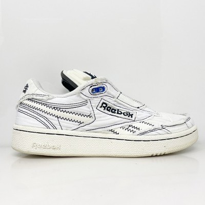 Reebok Mens Club C 85 Pump 100069832 White Casual Shoes Sneakers Size 6.5