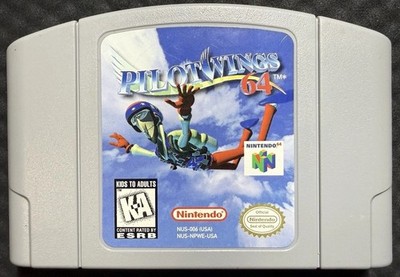Pilotwings 64 (Nintendo 64 N64) Video Game Cartridge NTSC Tested Authentic