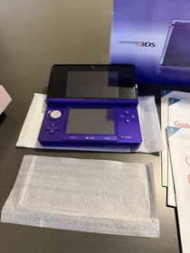 Nintendo 3DS Midnight Purple Handheld New In Open Box