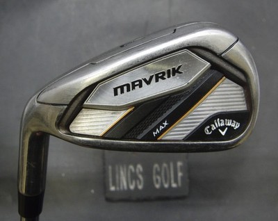 Linkshänder Callaway Mavrik Max 7 Eisen Regular Stahlschaft PGM Griff