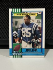 ANDRE RISON ROOKIE CARD Topps Football VINTAGE SUPER RC Colts Buffalo Bills NFL. rookie card picture