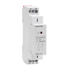 Intermediate Relay Auxiliary Relay 16A 1SPDT RELAYS Din Rail Switch Relay GR8...