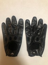 Wilson's Men's Genuine leather Black driving gloves - size M