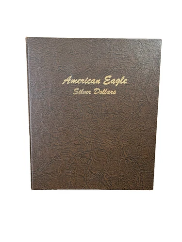 1986- 2003 Silver Eagle set in Dansco Album *18 Silver Eagles*