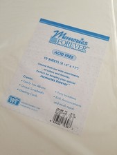 MEMORIES FOREVER Acid Free Paper 20 sheets each (8.5x11") white