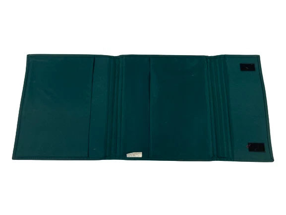 Carpeta Mead Nike Swoosh 1995 vintage verde/púrpura - usada coleccionable Foto 3 de 4