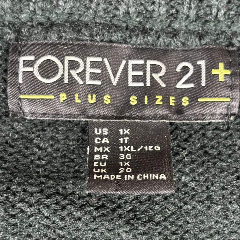 Suéter Forever 21 Plus Mujer 1X Navidad Sra. Claus Santa Copo de Nieve - Se Ajusta a XL Foto 4 de 4
