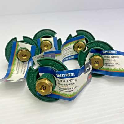 #ad #ad Set of 5 Pop Up Nozzle 15 Ft Half Pattern 1 2in Inlet 54028 New $24.99