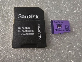 SanDisk 512GB Nintendo Switch Pokemon Edition Micro SD MicroSDXC Gaming Card