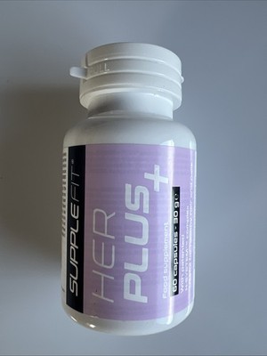 SuppleFit HER PLUS Haare, Nägel, Haut Nahrungsergänzung Zink Vitamin B6 B12