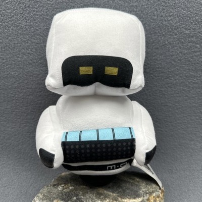 Disney Parks Authentic M-O Plush Robot M.O Cleaner Wall-E White Stuffed Toy 8''