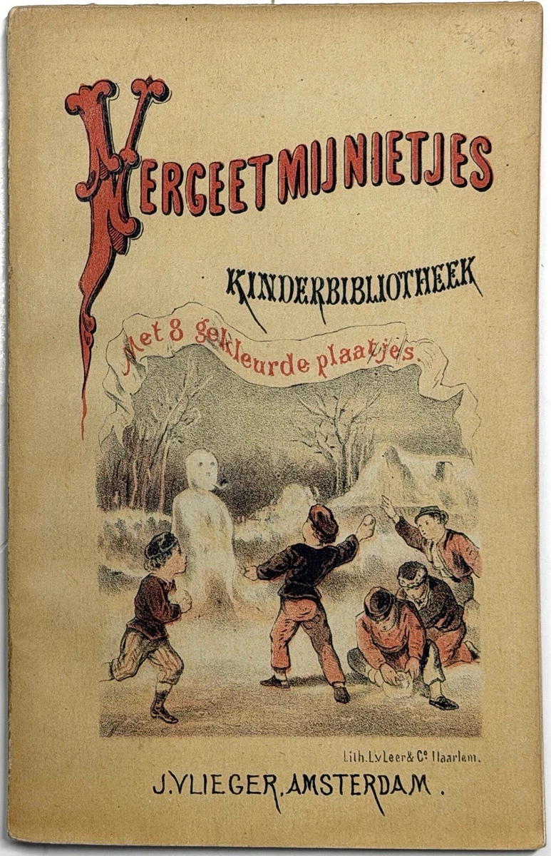 Illustrated Children's Antiquarian & Collectible Books in Dutch