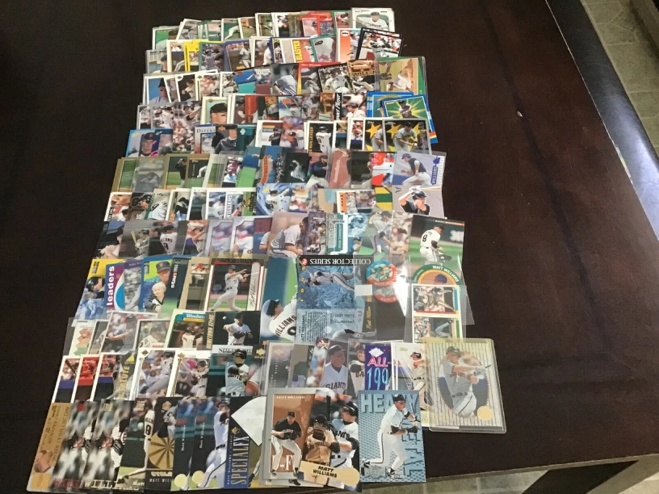 MATT WILLIAMS Oddball Insert & Regular issue Baseball GIANTS YOU CHOOSE - Image 3 of 4