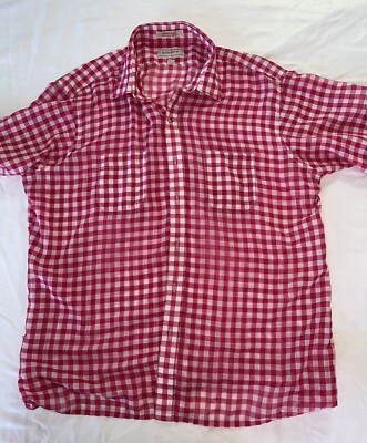ARROW Sportswear VTG Boardwalk Single Stitch S/S Shirt Thin XL