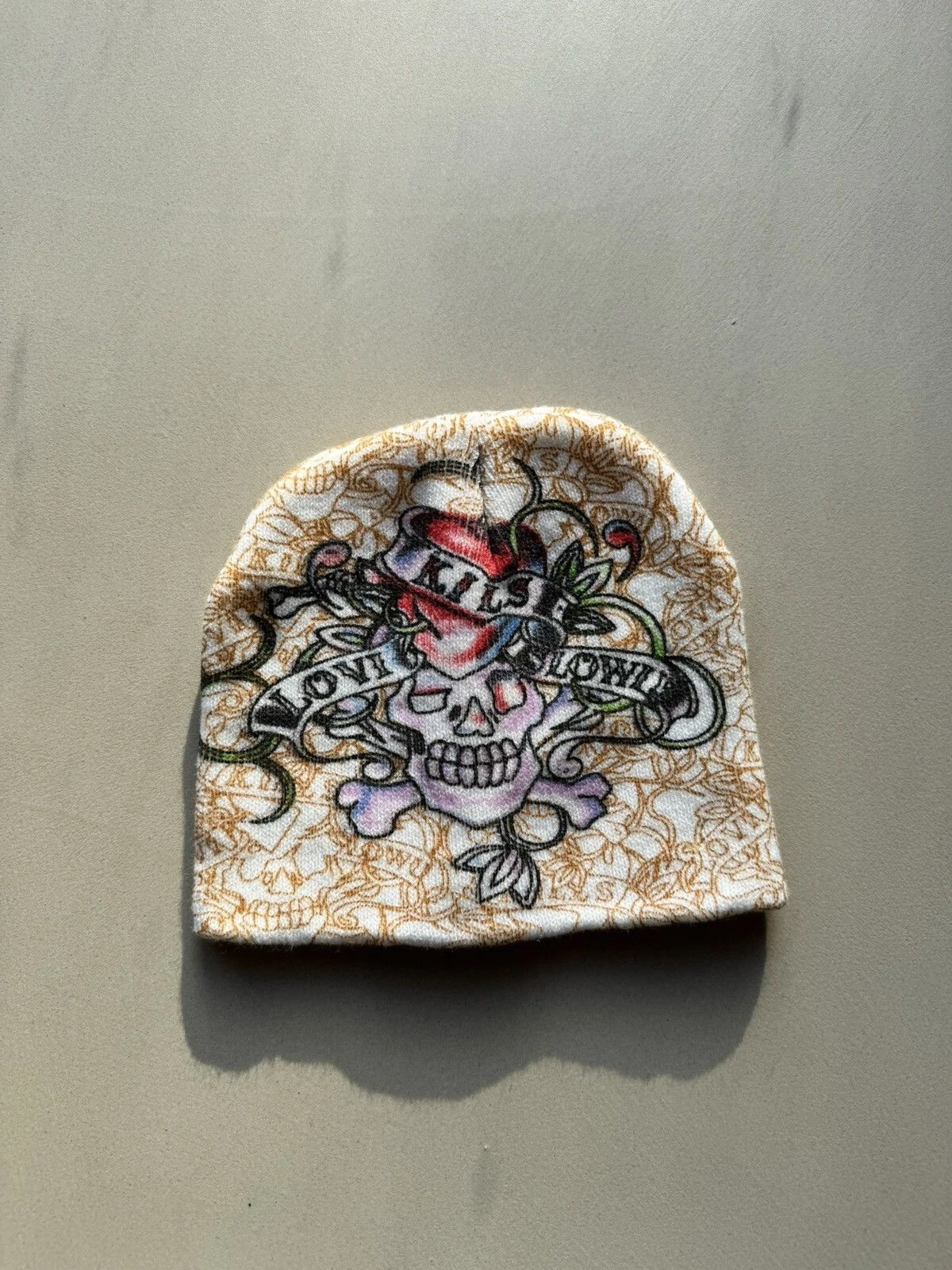 AvantGarde Vintage Y2k Beanie Tatto