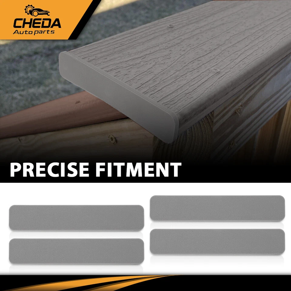 4/8/12 包 适合 TREX 5.5 英寸 塑料装饰板 端盖套装 多种颜色 — 第 4/4 张图片