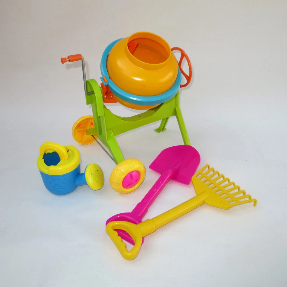 Sandspielzeug Eimer Schaufel Laster Betonmischer Wassermühle Sand Kinder Garten - Bild 2 von 2