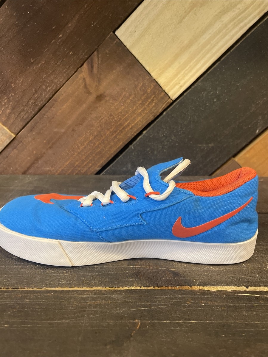 Nike 642085-400 Boys KD Vulc Sneakers Shoes, Blue Team