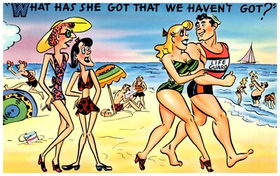 Comic Postcard