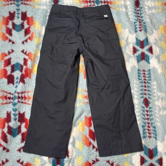 vuori ripstop cropped wide leg pants