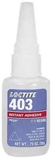 Loctite 40340 Clear "Instant" Adhesive 0.70 oz Bottle, 50sec Fixture, 24hr Cure