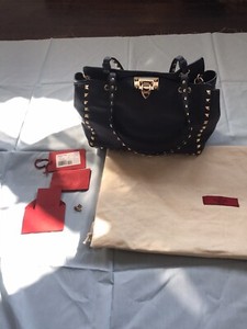 valentino navy rockstud