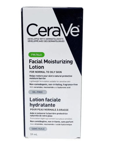 CeraVe PM Facial Moisturizing Lotion Ultra Lightweight - 2 fl oz. EXP 02/2027