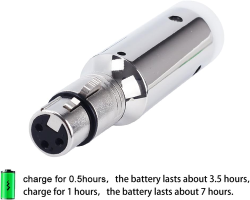 DJ 2.4G 1PCS Wireless Receiver Built In Battery Rechargeable for LED Stage Par P - Bild 2 von 12