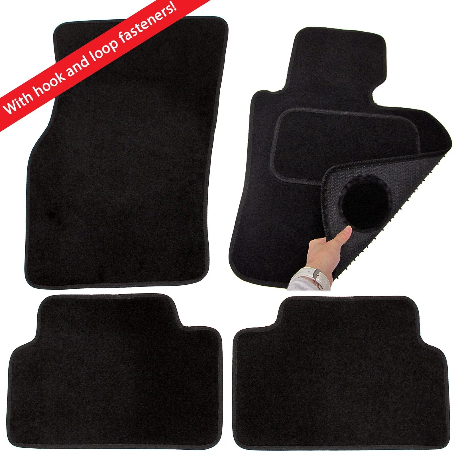 Fits BMW Mini F55 F65 Tailored Carpet Car Mats 2015 Onwards 5 Door 4pc Set
