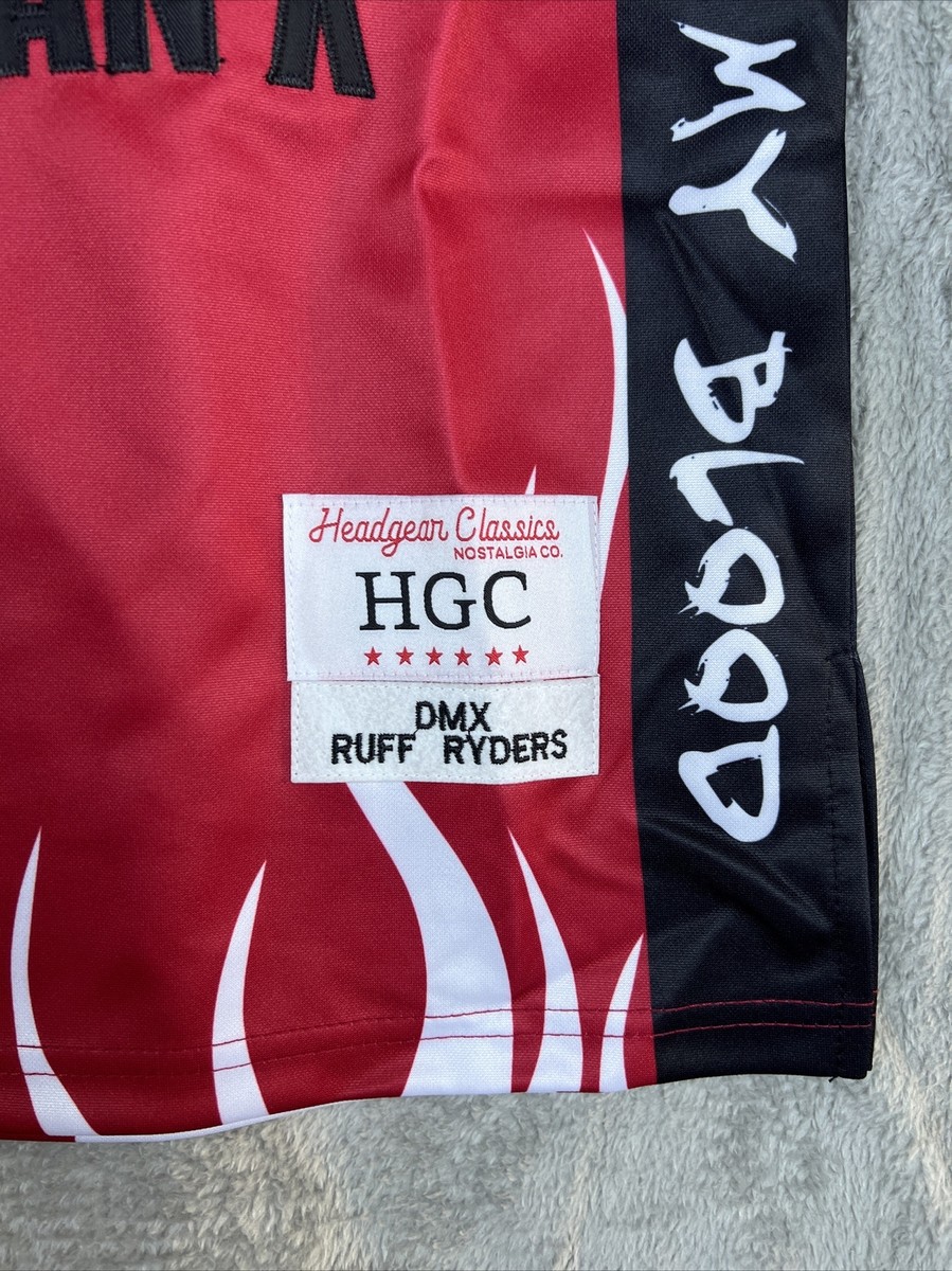 NWT Headgear Classics DMX Ruff Ryder's Dark Man X Jersey