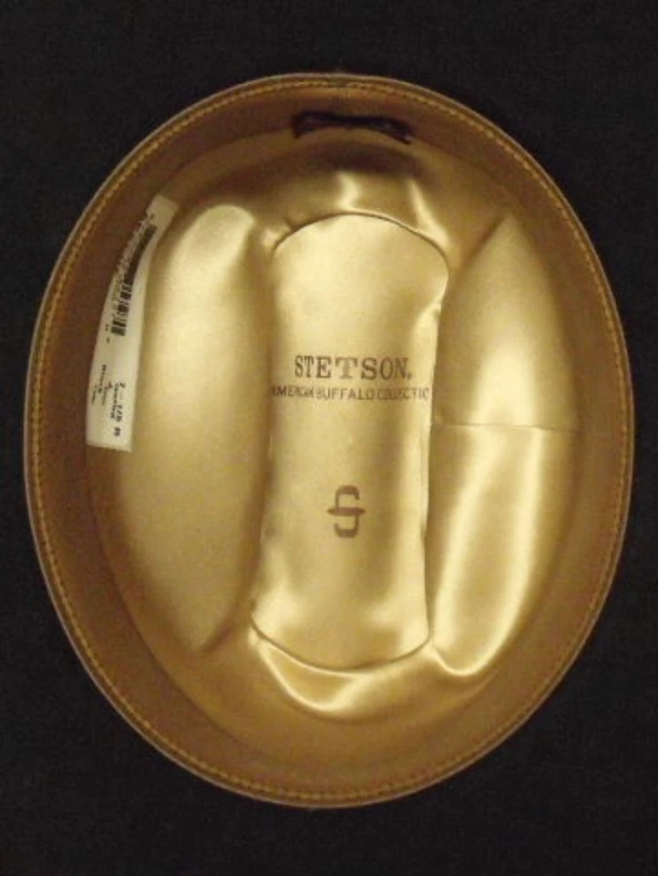 SOMBRERO VAQUERO WESTERN STETSON APACHE LANA BÚFALO Foto 4 de 4