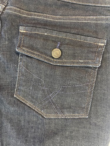 Gap Women's Blue Jeans Curvy Fit Flared Leg Size 8A 54023 G - Picture 7 of 10