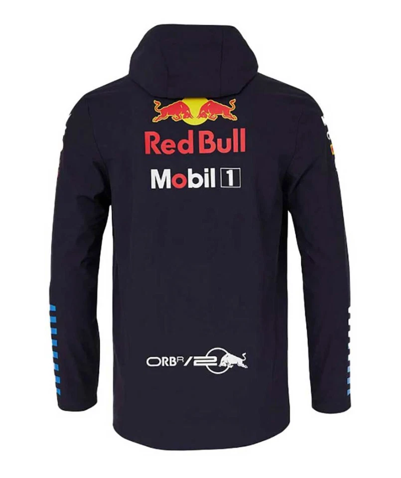 Red Bull Racing F1 Team Rain Jacket 2024 Navy - Image 2 of 2