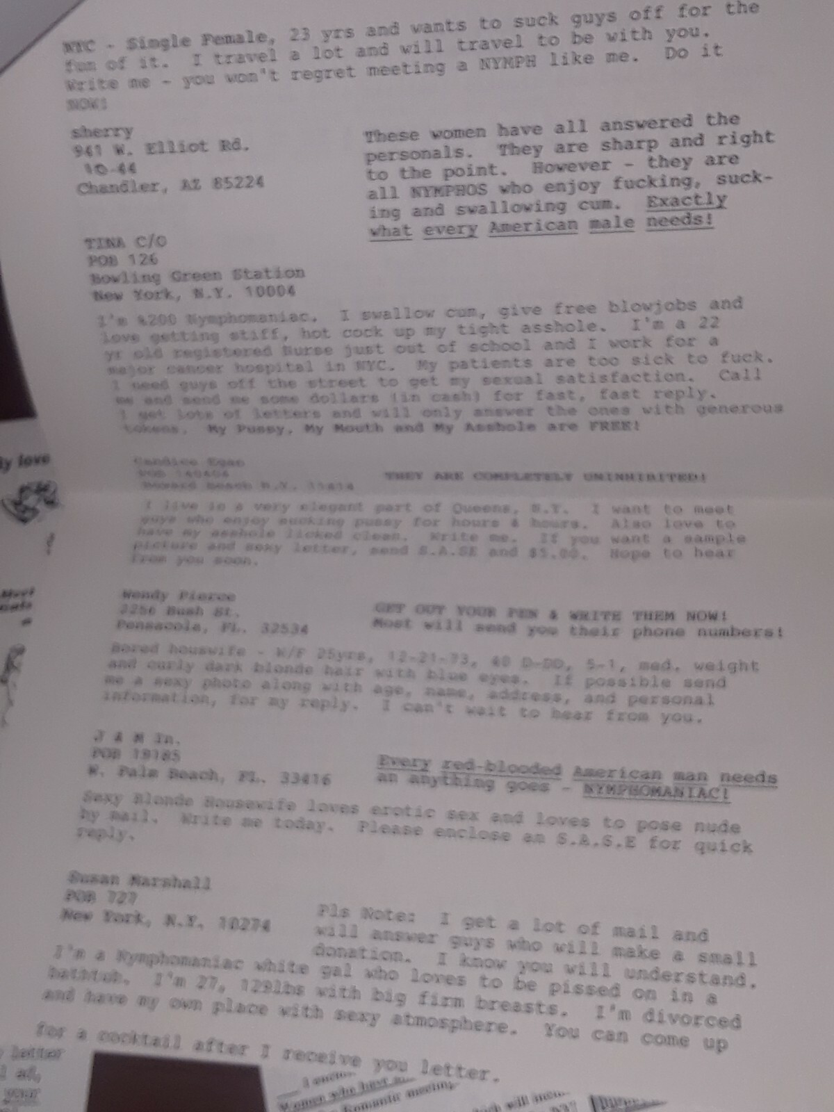 RARE VINTAGE FUNTIME SWINGER PERSONAL